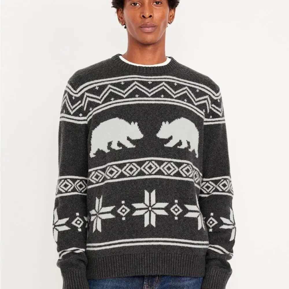 Old Navy Bear SoSoft Fair Isle Sweater
